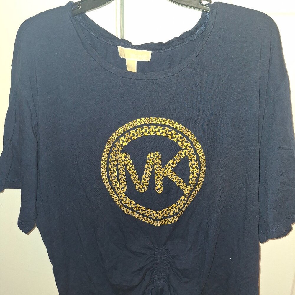 Michael Kors Women's Chain Print Logo T-Shirt